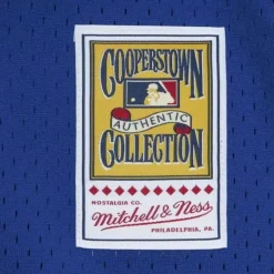 Mitchell & Ness Mlb Authentic-Authentic Orel Hershiser Los Angeles Dodgers 2000 Bp Jersey