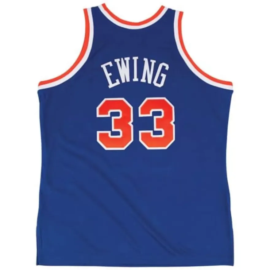 Mitchell & Ness Nba Authentic-Authentic Patrick Ewing New York Knicks 1991-92 Jersey