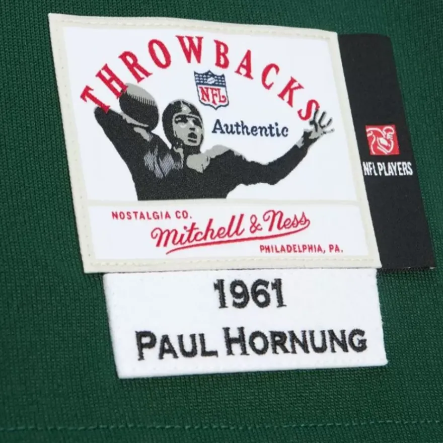 Mitchell & Ness Nfl Authentic-Authentic Paul Hornung Green Bay Packers 1961 Jersey
