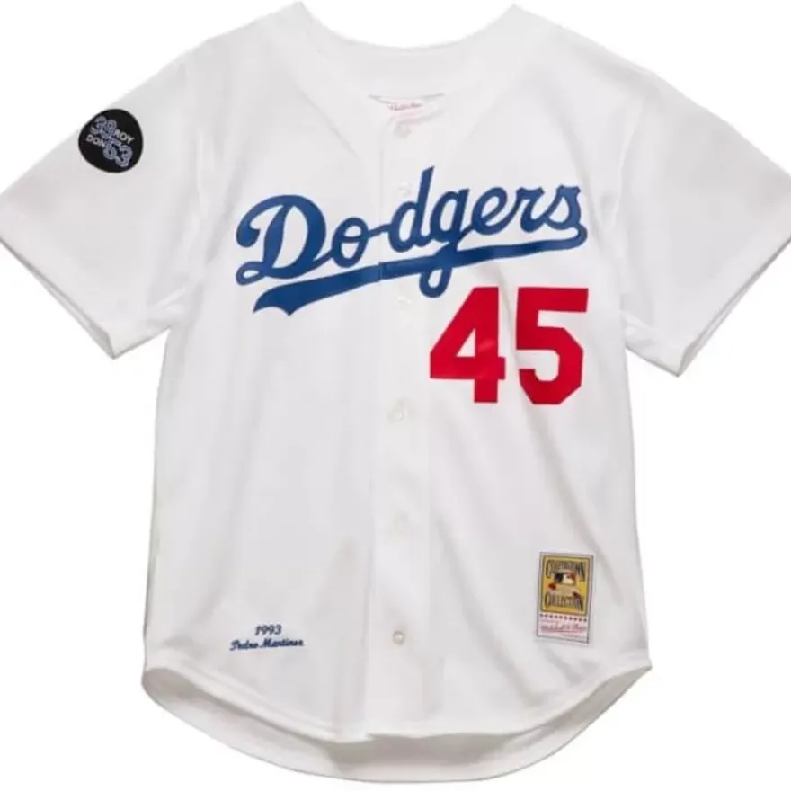 Mitchell & Ness Mlb Authentic-Authentic Pedro Martinez Los Angeles Dodgers 1993 Jersey