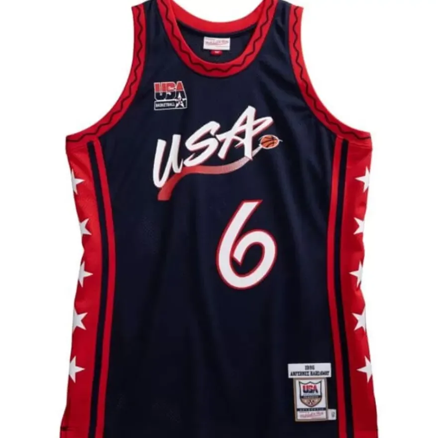 Mitchell & Ness Nba Authentic-Authentic Penny Hardaway Team Usa Mens 1996-97 Jersey