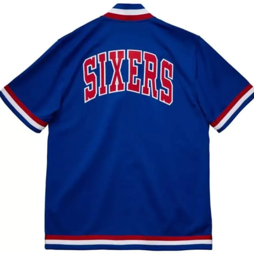 Mitchell & Ness Nba Authentic-Authentic Philadelphia 76Ers 1987-88 Shooting Shirt