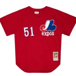 Mitchell & Ness Mlb Authentic-Authentic Randy Johnson Montreal Expos 1989 Pullover Jersey