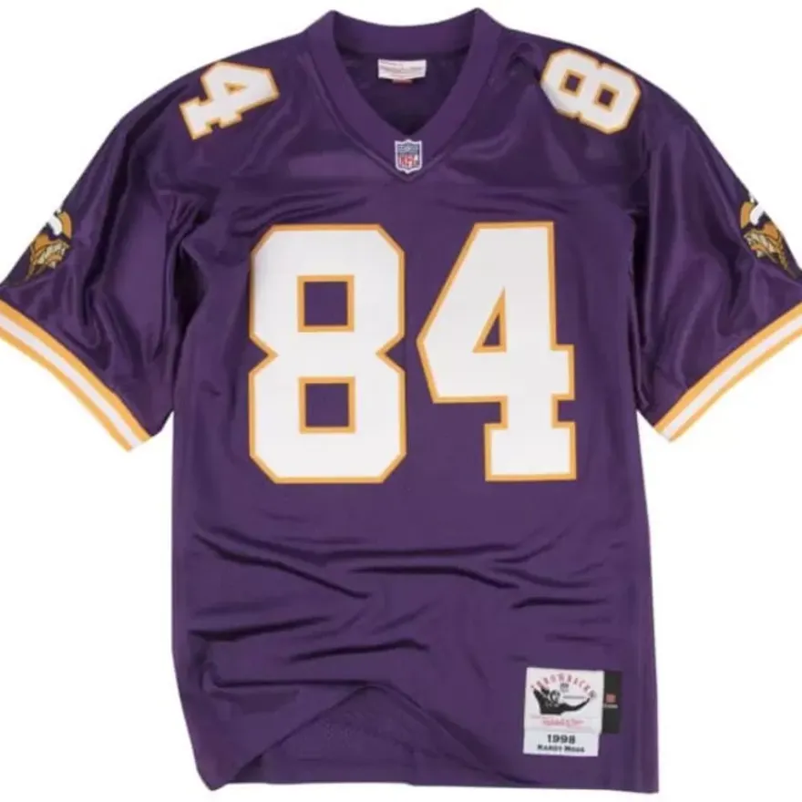 Mitchell & Ness Nfl Authentic-Authentic Randy Moss Minnesota Vikings Jersey