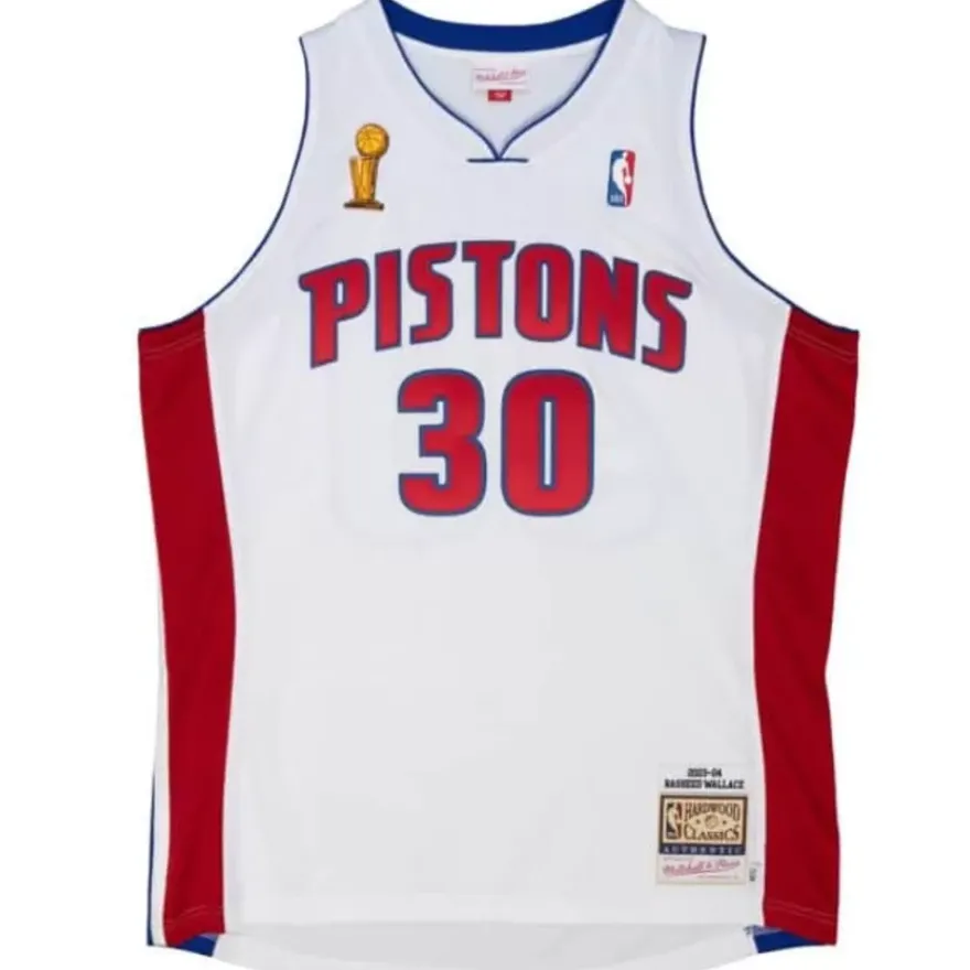 Mitchell & Ness Nba Authentic-Authentic Rasheed Wallace Detroit Pistons 2003-04 Jersey