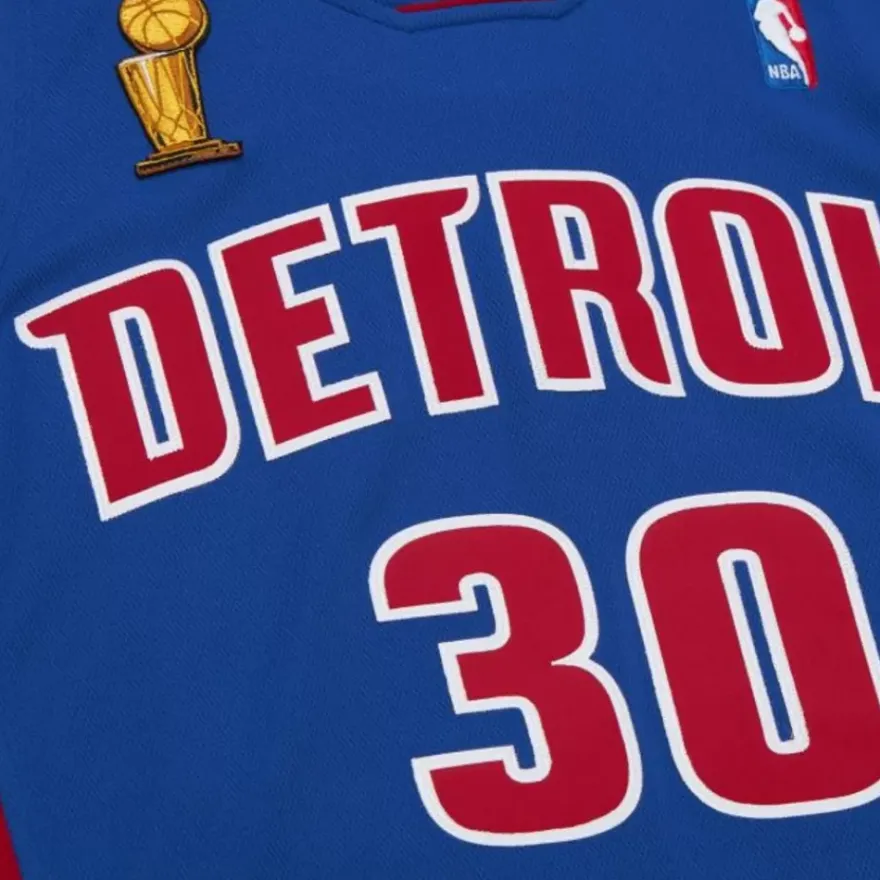 Mitchell & Ness Nba Authentic-Authentic Rasheed Wallace Detroit Pistons Dark Finals 2004 Jersey