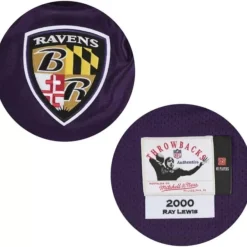 Mitchell & Ness Nfl Authentic-Authentic Ray Lewis Baltimore Ravens 2000 Jersey