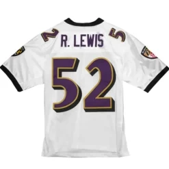 Mitchell & Ness Nfl Authentic-Authentic Ray Lewis Baltimore Ravens Jersey