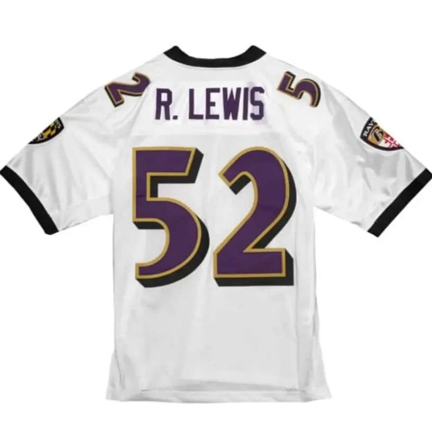 Mitchell & Ness Nfl Authentic-Authentic Ray Lewis Baltimore Ravens Jersey