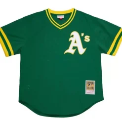 Mitchell & Ness Mlb Authentic-Authentic Reggie Jackson Oakland Athletics 1987 Pullover Jersey