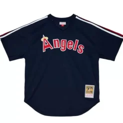 Mitchell & Ness Mlb Authentic-Authentic Reggie Jackson California Angels 1984 Pullover Jersey