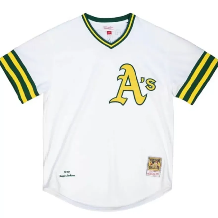 Mitchell & Ness Mlb Authentic-Authentic Reggie Jackson Oakland Athletics 1972 Jersey