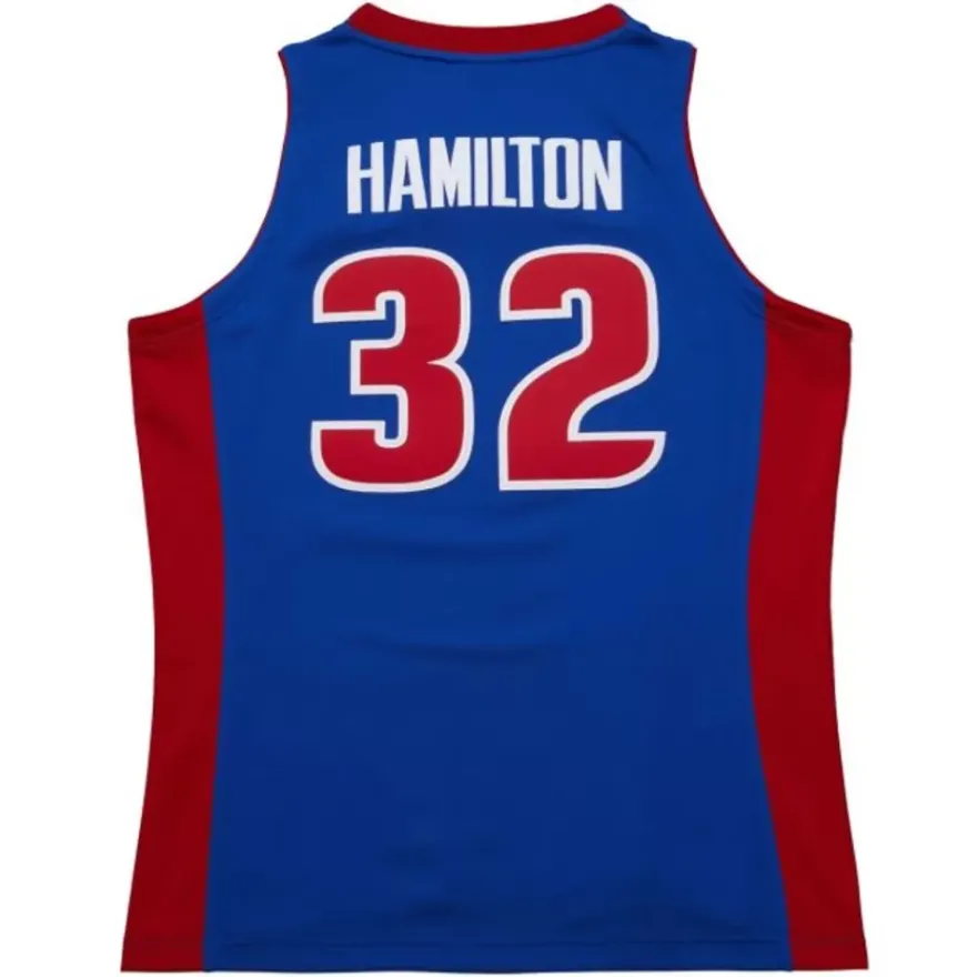 Mitchell & Ness Nba Authentic-Authentic Richard Hamilton Detroit Pistons Dark Finals 2004 Jersey