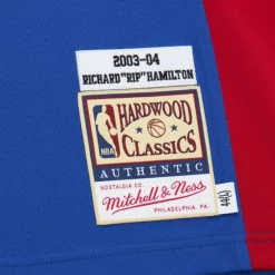 Mitchell & Ness Nba Authentic-Authentic Richard Hamilton Detroit Pistons Dark Finals 2004 Jersey