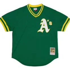 Mitchell & Ness Mlb Authentic-Authentic Rickey Henderson Oakland Athletics 1991 Pullover Jersey