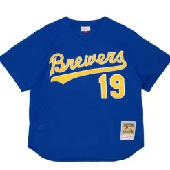 Mitchell & Ness Mlb Authentic-Authentic Robin Yount Milwaukee Brewers 1991 Pullover Jersey