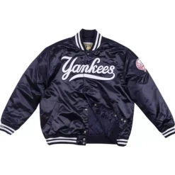 Mitchell & Ness Jackets & Outerwear-Authentic Satin Jacket New York Yankees 1999
