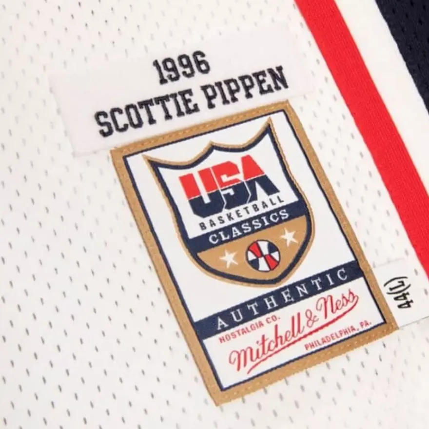 Mitchell & Ness Nba Authentic-Authentic Scottie Pippen Team Usa Mens 1996-97 Jersey