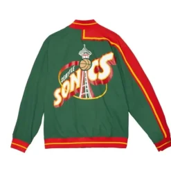 Mitchell & Ness Jackets & Outerwear-Authentic Seattle Supersonics 1995-96 Jacket