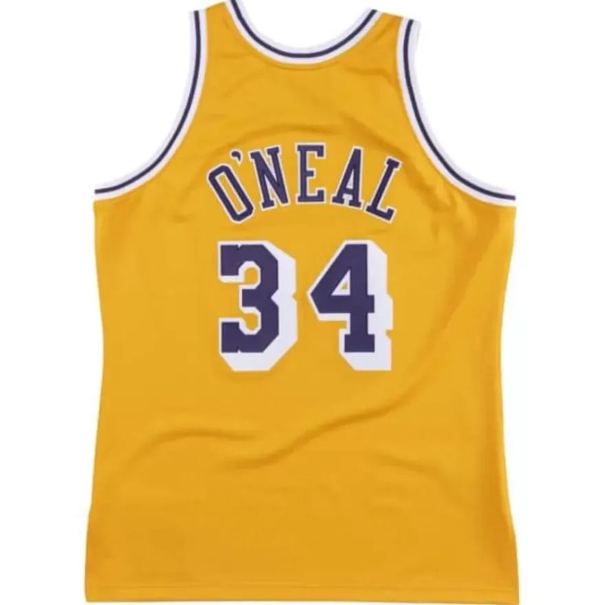 Mitchell & Ness Nba Authentic-Authentic Shaquille O'Neal Los Angeles Lakers 1996-97 Jersey