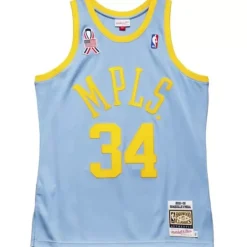 Mitchell & Ness Nba Authentic-Authentic Shaquille O'Neal Los Angeles Lakers 2001-02 Jersey