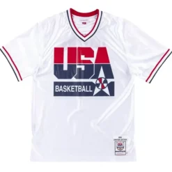 Mitchell & Ness Nba Authentic-Authentic Shooting Shirt Team Usa 1992 Christian Laettner