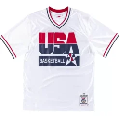 Mitchell & Ness Nba Authentic-Authentic Shooting Shirt Team Usa 1992 Karl Malone