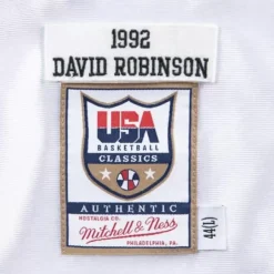 Mitchell & Ness Nba Authentic-Authentic Shooting Shirt Team Usa 1992 David Robinson