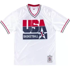 Mitchell & Ness Nba Authentic-Authentic Shooting Shirt Team Usa 1992 John Stockton