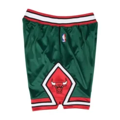 Mitchell & Ness Nba Authentic-Authentic Shorts Chicago Bulls Green Week 2008-09