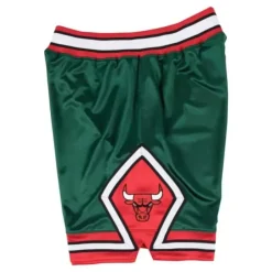 Mitchell & Ness Nba Authentic-Authentic Shorts Chicago Bulls Green Week 2008-09