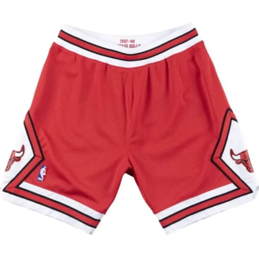 Mitchell & Ness Nba Authentic-Authentic Shorts Chicago Bulls 1987-88