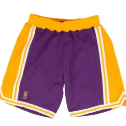 Mitchell & Ness Nba Authentic-Authentic Shorts Los Angeles Lakers Road 1996-97