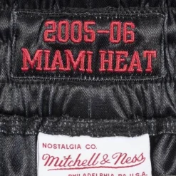 Mitchell & Ness Nba Authentic-Authentic Shorts Miami Heat Road 2005-06