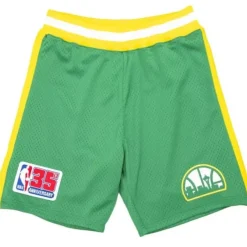 Mitchell & Ness Nba Authentic-Authentic Shorts Seattle Supersonics 1980-81