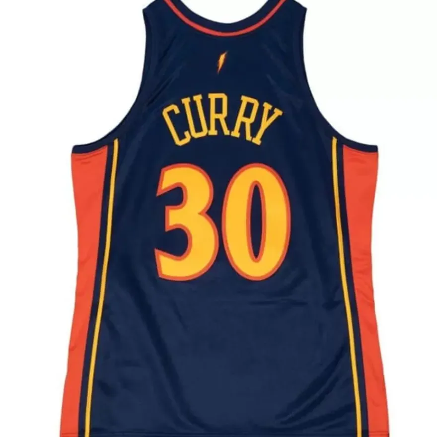 Mitchell & Ness Nba Authentic-Authentic Stephen Curry Golden State Warriors Road 2009-10 Jersey