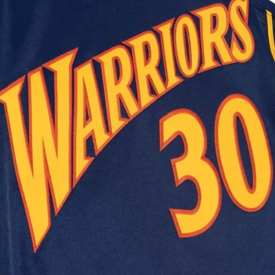 Mitchell & Ness Nba Authentic-Authentic Stephen Curry Golden State Warriors Road 2009-10 Jersey
