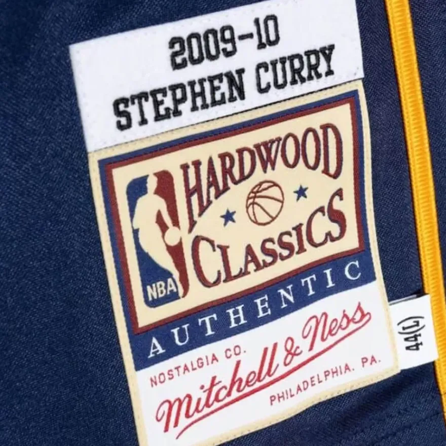 Mitchell & Ness Nba Authentic-Authentic Stephen Curry Golden State Warriors Road 2009-10 Jersey