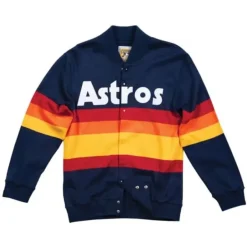 Mitchell & Ness Jackets & Outerwear-Authentic Sweater Houston Astros 1986