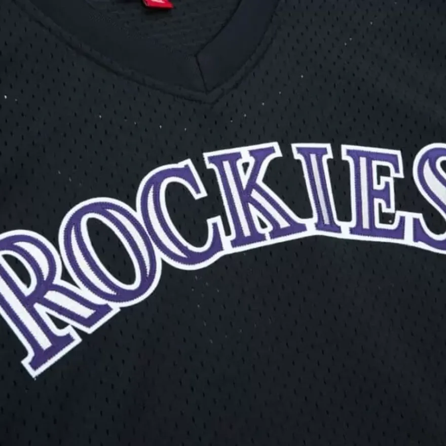 Mitchell & Ness Mlb Authentic-Authentic Todd Helton Colorado Rockies 1998 Pullover Jersey