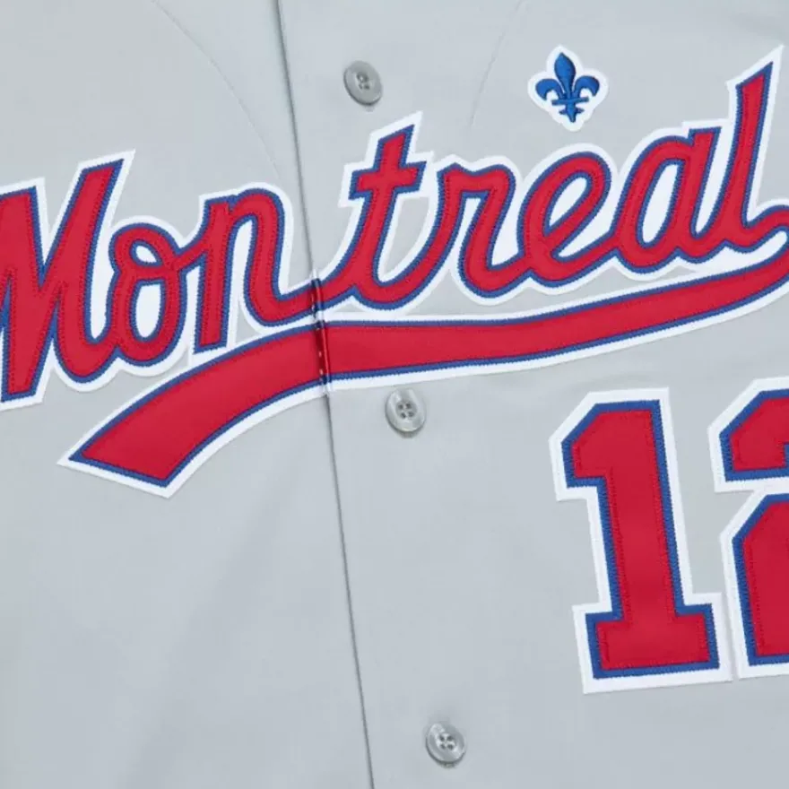 Mitchell & Ness Mlb Authentic-Authentic Tom Brady Montreal Expos Road 1995 Jersey