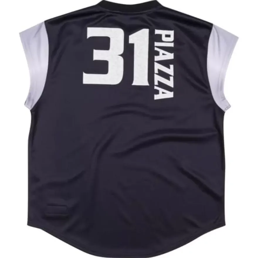 Mitchell & Ness Mlb Authentic-Authentic Turn Ahead The Clock Jersey New York Mets 1999 Mike Piazza