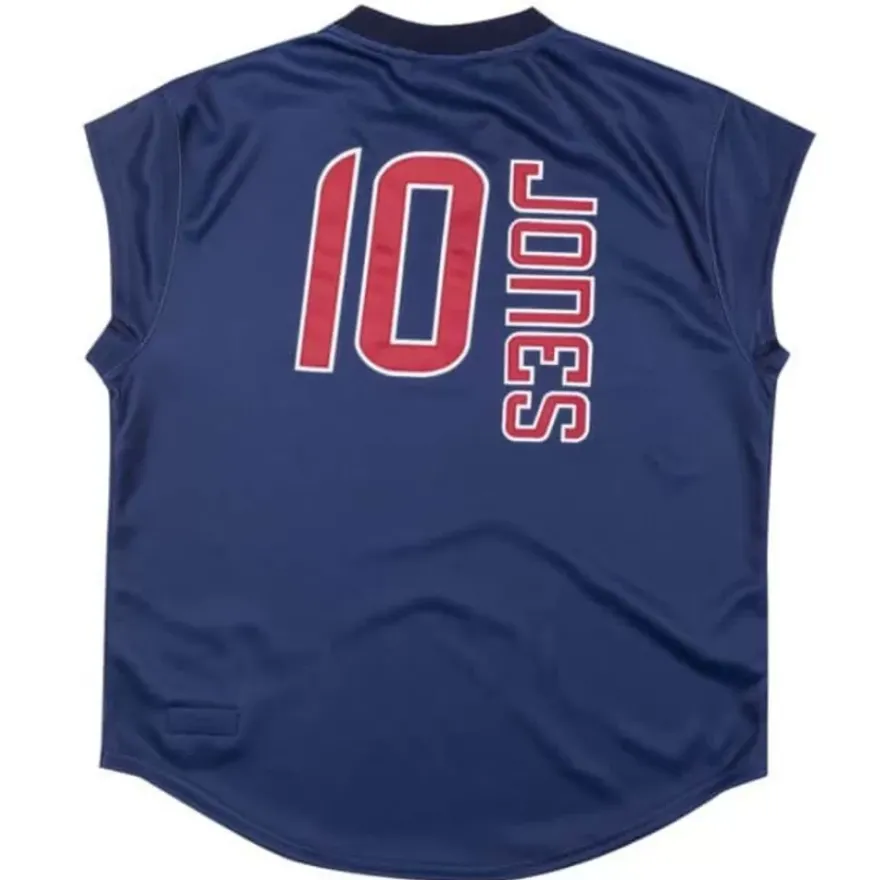 Mitchell & Ness Mlb Authentic-Authentic Turn Ahead The Clock Jersey Atlanta Braves 1999 Chipper Jones