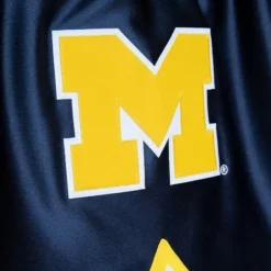 Mitchell & Ness Shorts-Authentic University Of Michigan 1991 Shorts
