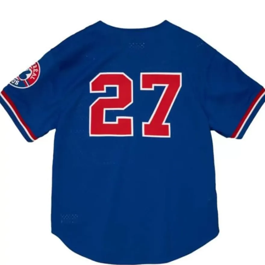 Mitchell & Ness Mlb Authentic-Authentic Vladimir Guerrero Montreal Expos 1997 Bp Button Front Jersey