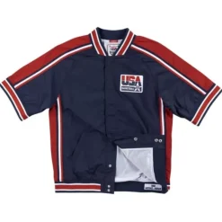 Mitchell & Ness Jackets & Outerwear-Authentic Warm Up Jacket Team Usa 1992 Michael Jordan