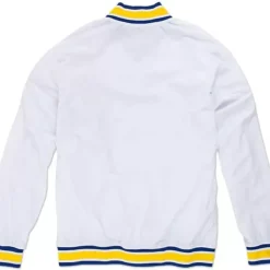 Mitchell & Ness Jackets & Outerwear-Authentic Warm Up Jacket Golden State Warriors 1996-97