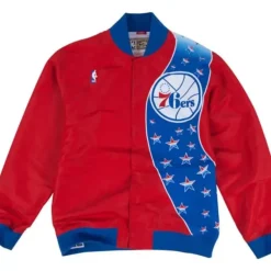 Mitchell & Ness Jackets & Outerwear-Authentic Warm Up Jacket Philadelphia 76Ers 1993-94