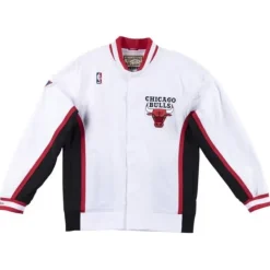 Mitchell & Ness Jackets & Outerwear-Authentic Warm Up Jacket Chicago Bulls 1996-97
