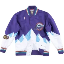 Mitchell & Ness Jackets & Outerwear-Authentic Warm Up Jacket Utah Jazz 1997-98
